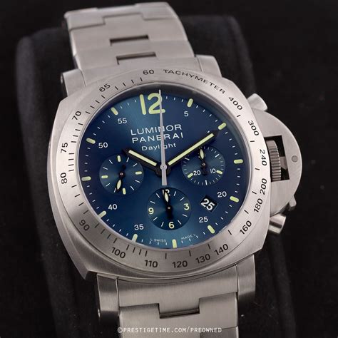 Panerai PAM00327 Luminor Daylight Titanium 